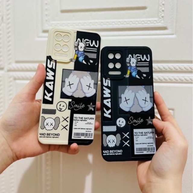 SOFTCASE PRO CAMERA REALME C1 C2 C3 C11 C12 C15 C17 C20 C21 C21Y C25 C25S C25Y MOTIF KAWS &amp; STARBUCKS COFFEE CUP