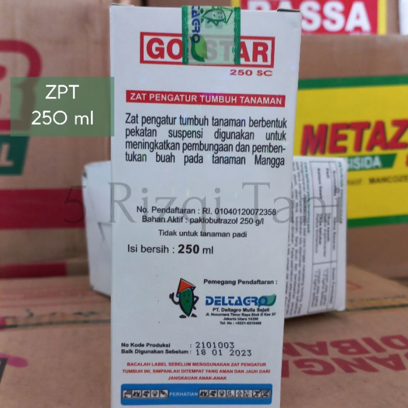 GOLSTAR 250 SC ZPT (250 ML) untuk tanaman mangga