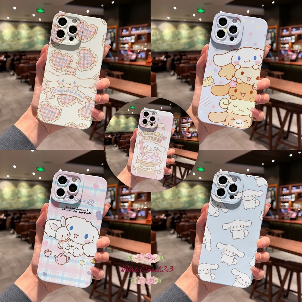 CUSTOM CASE SOFTCASE SILIKON PROCAMERA CINAMOROLL CUSTOM OPPO REALME VIVO XIAOMI SAMSUNG INFINIX IPHONE FOR ALL TYPE BC6839