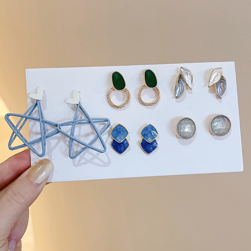 Korea Selatan'S2023Baru Trendi Anting Temperamen Cahaya Mewah Anting Mutiara Wanita