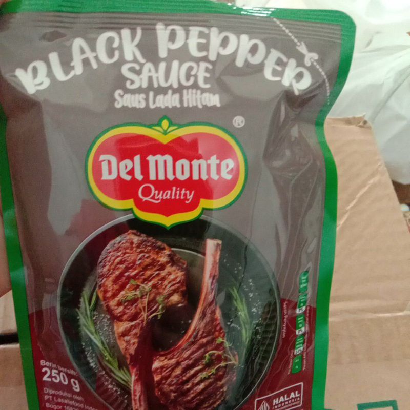 

Delmonte Blackpeper Sauce 250gr