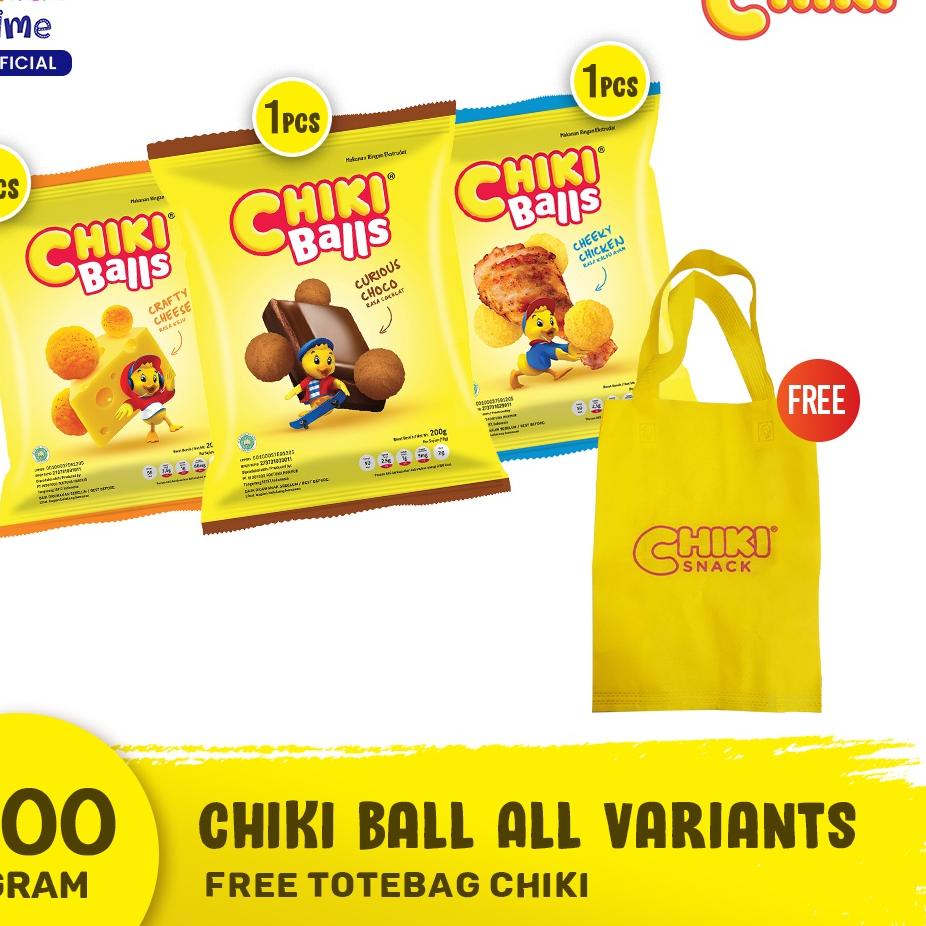 

GT7✰ Chiki Ball All Variants 200 Gr - FREE Totebag Chiki TOP PRODUK