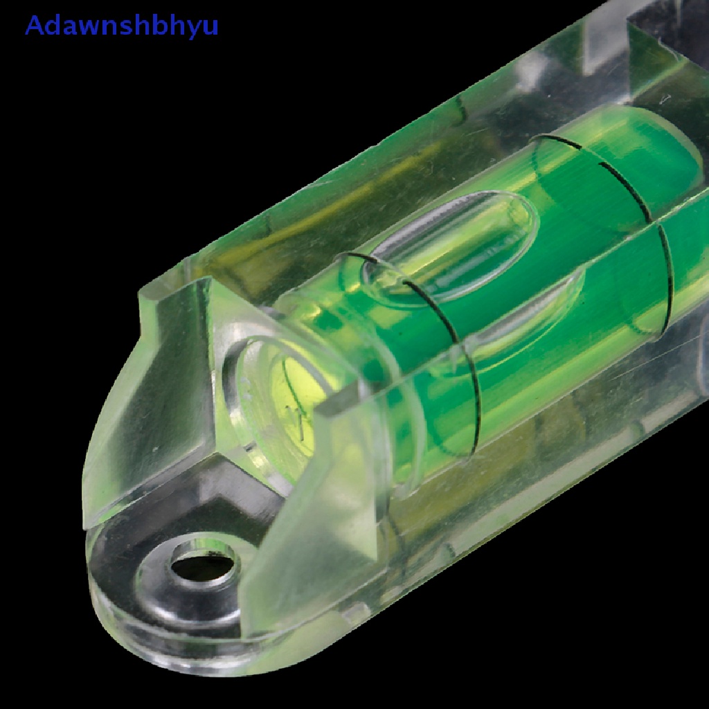 Adhyu Acrylic Square Level Bubble Mini Waterpas Bubble Dengan Lubang Sekrup Telinga ID