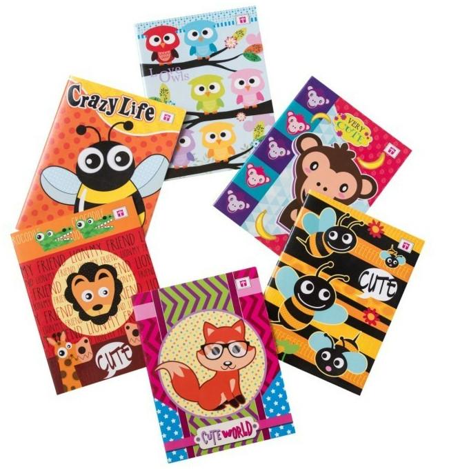 

Buku Tulis Fancy TIARA 38 Lembar / pak 10 buku