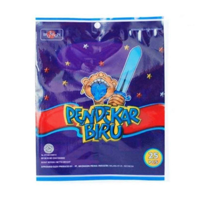 

PERMEN PENDEKAR BIRU ISI 25X5 GR