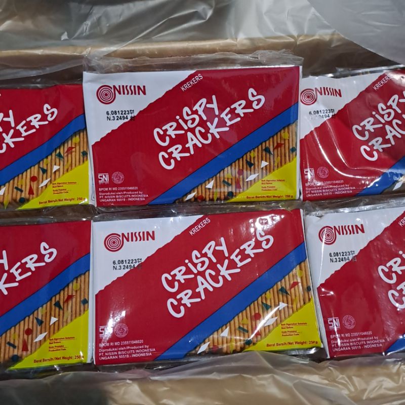 

Nissin Crispy Crackers Ori & Spicy