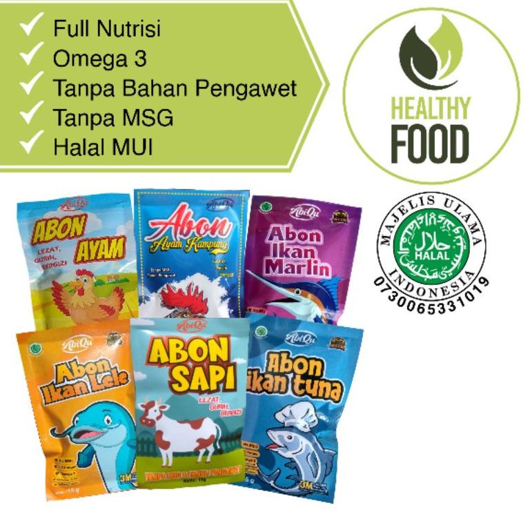 

ㅜ ABON BAYI ANAK MPASI 8+ NO PENGAWET NON MSG 15gr ↳