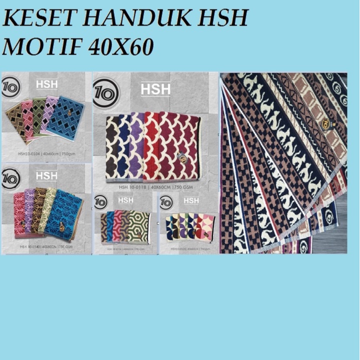 keset handuk hsh motif