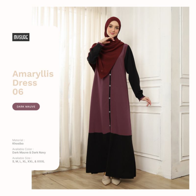 Gamis Syar'i Amaryllis  Dress 06 By Mysure