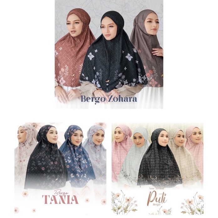 TANIA BERGO | ZOHARA BERGO MYLADY MY LADY | PUTI BERGO | ROSALIE BERGO