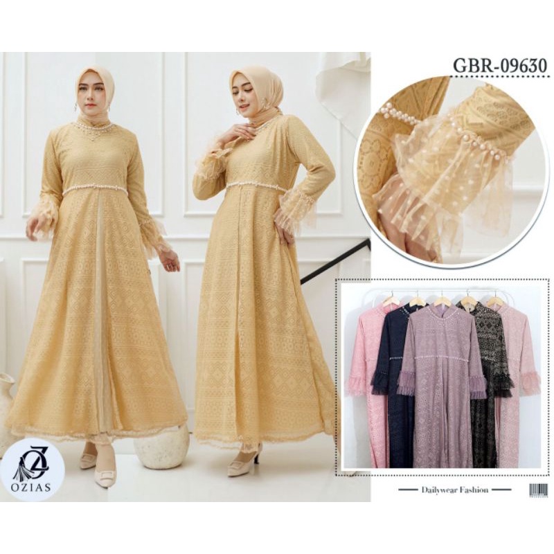Meena gamis import premium/Meena Maxi dress mewah/Meena Gamis tile premium