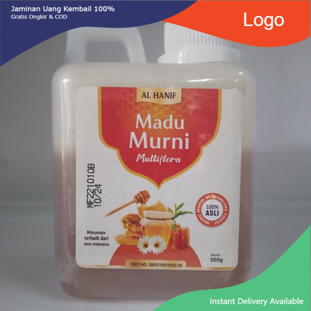 

Madu Murni Multiflora Al Hanif 500 GR BMS 100% Asli