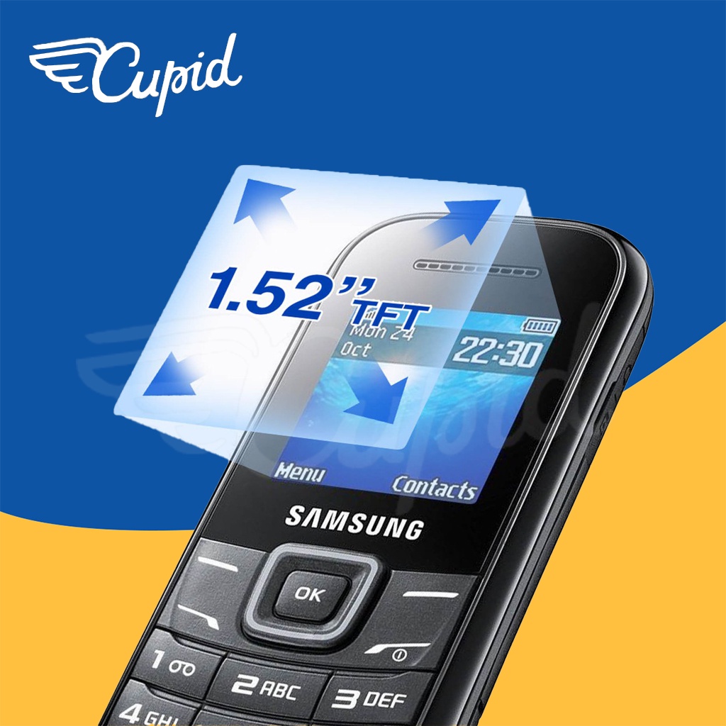 CUPID hp samsung GSM gt e1205/e1200 murah baru single sim