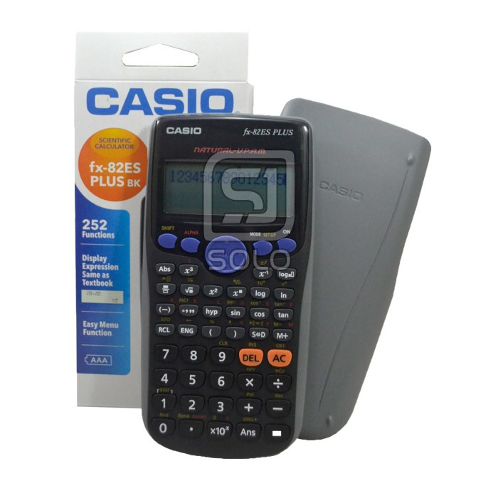 

PROMO Kalkulator Casio Scientific Calculator FX-82ES Plus Original