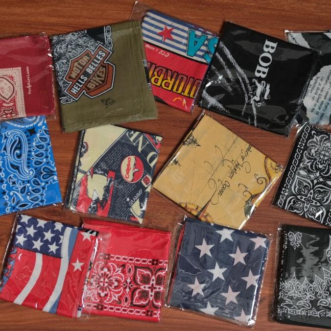 Bandana Paisley Original Authentic Made usa vintage