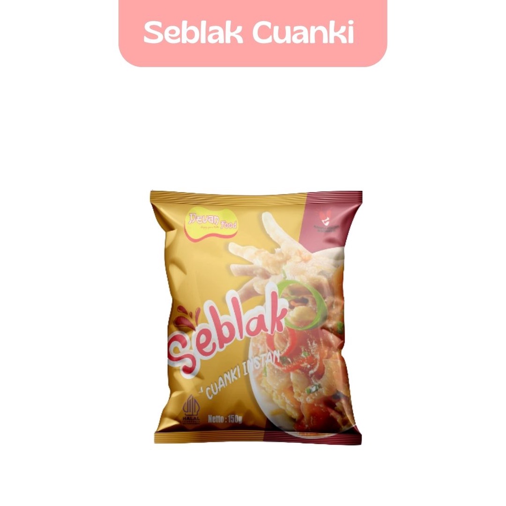 

Devan Food - Seblak Cuanki Instan