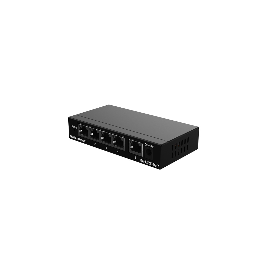 SWITCH HUB 5 PORT GIGABIT BESI MANAGED NON POE RG-ES205GC REYEE