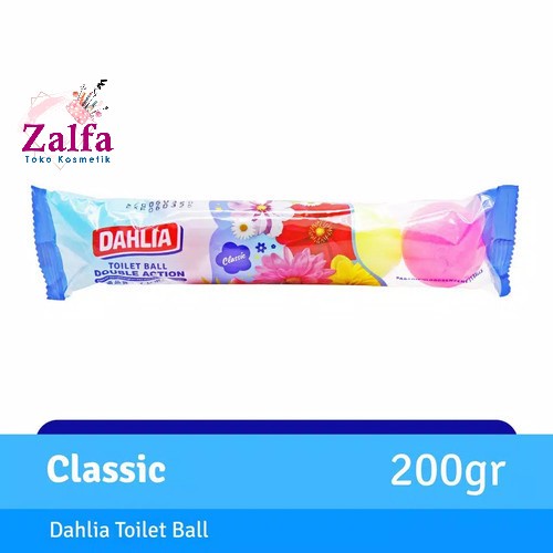 Dahlia Toilet Ball Double Action Classic/ Dahlia Kamper Kamar Mandi isi 3/5