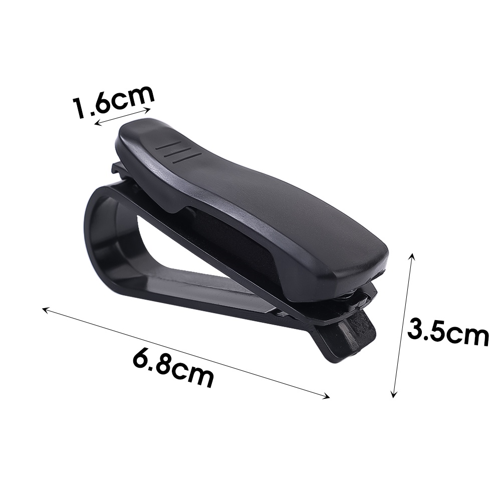 [Harga Grosir] Stand Kacamata Multifungsi Kreatif Untuk Auto Universal Car Sun Visor Sunglasses Clip Kacamata Pengikat Untuk Mobil Auto Card Ticket Holder Stand