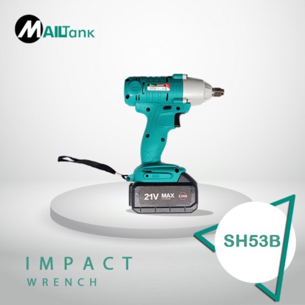 Cordless Impact Wrench 21V Pembuka Baut Mailtank SH53B
