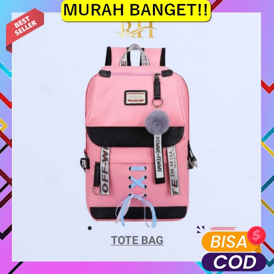 Jim*Honey Fanda Backpack Tas Ransel Style Klasik Tas Ransel Wanita Ter Rhatu.Id - Miya - Tas Ransel 