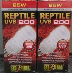 Lampu Uvb Exoterra 200/Lampu Exo Terra Uvb 200/Lampu UVB Reptil Kura Ular Tortoise Reptile EXOTERRA