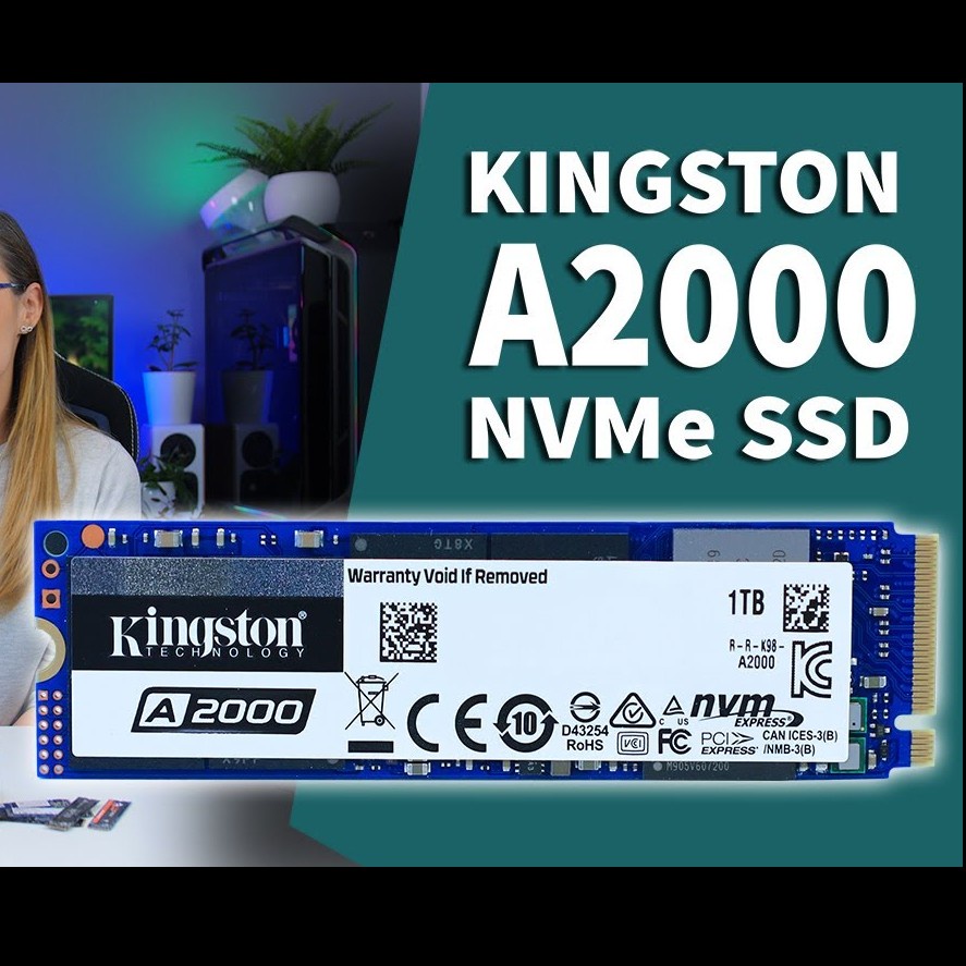 SSD M.2 NVME KINGSTONE NVME 500GB A2000 PCIe NVMe