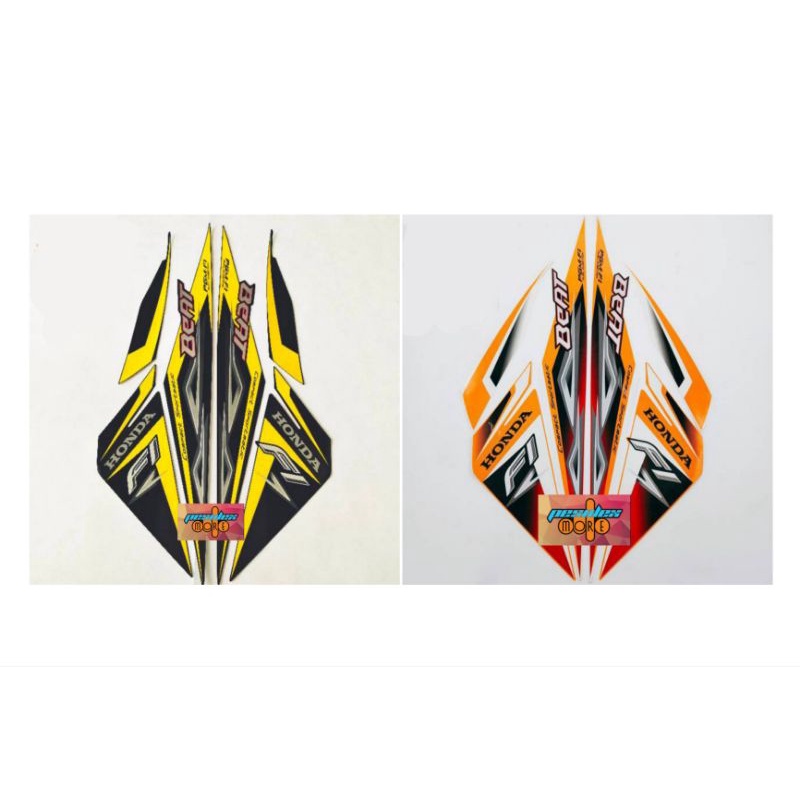 striping lis body motor honda beat cw tahun 2014