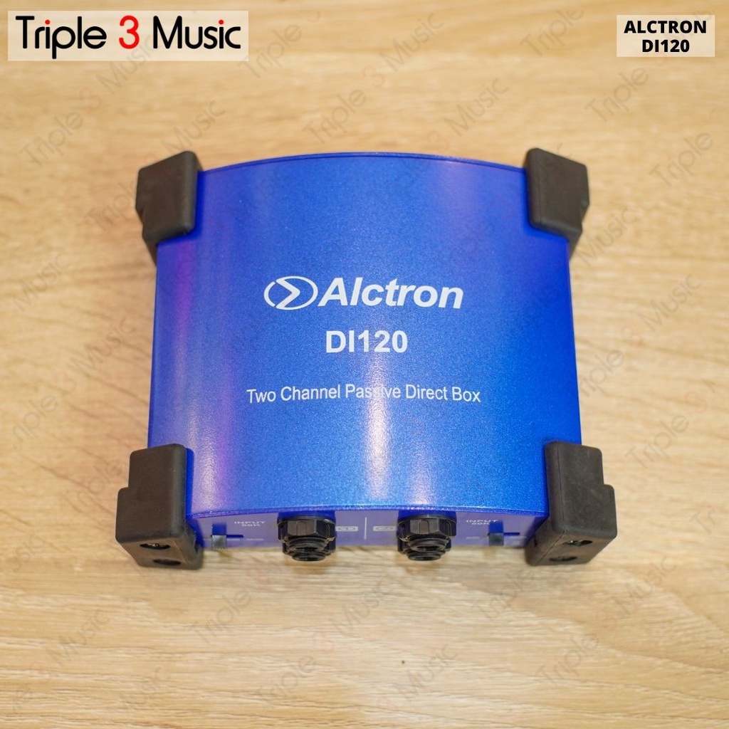 Alctron DI120 DI 120 STEREO (dual channel) DI BOX PASSIVE PASIF