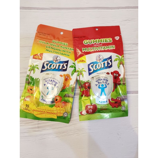 

Scotts Multivitamin Gummies 15pcs