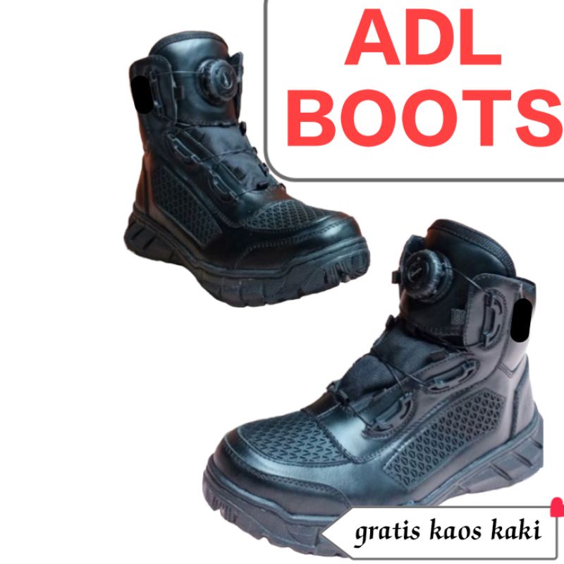 ⭐⭐⭐⭐⭐SEPATU TALI PUTAR pdl pendek jala tawon/ADL BOOTS