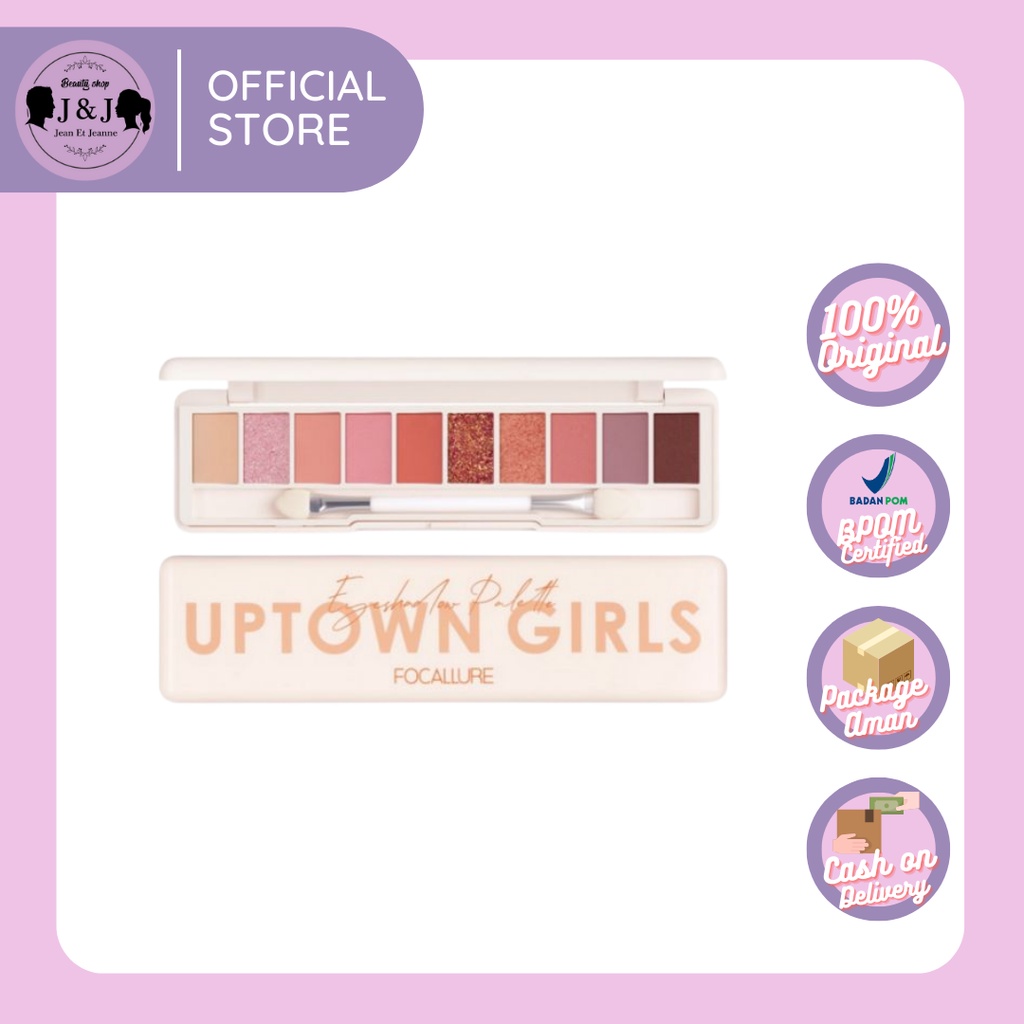 FOCALLURE UPTOWN GIRL PALLETE EYESHADOW