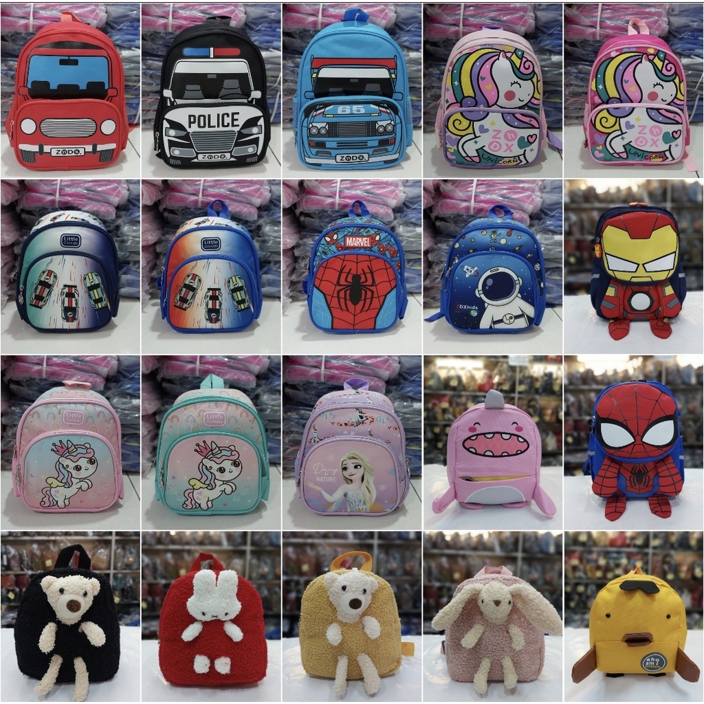 tas import ransel pg paud mini Lucu dan unik anak laki anak perempuan