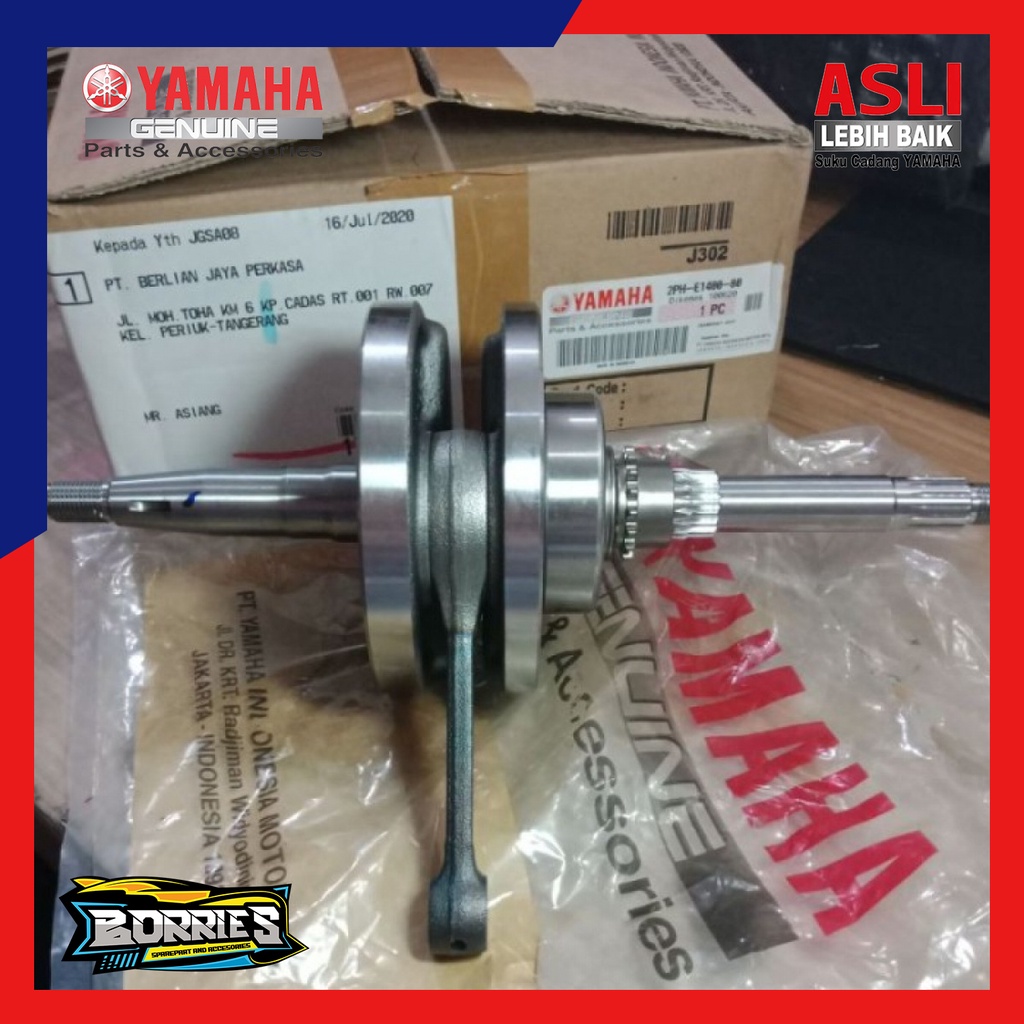 KRUK AS CRANKSHAFT MIO M3 Z S SOUL GT 125 ORIGINAL ASLI 2PH-E1400-80