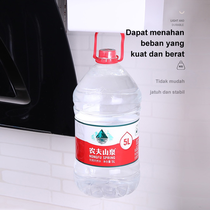 Holiven Kotak Tisu Tempel Dinding / Tempat Tisu Tempel Dinding  Dapur Kamar Mandi Toilet Multifungsi