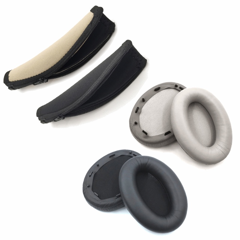 Bt Bantalan Telinga Gesper Plastik Untuk Headphone WH-1000XM3 Tebal Empuk Ear Cushions