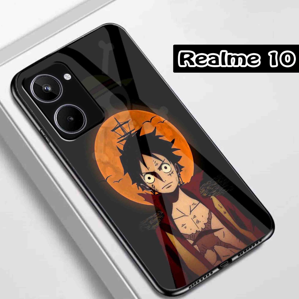 (Q12) Softcase Realme 10 - Softcase Kaca Realme 10 - Case Aesthetic Realme 10 - Case keren Realme 10