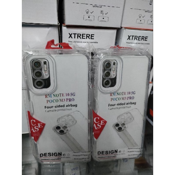 Softcase Xiaomi Redmi Note 10 5G Silikon Casing Case Bening Transparan Pelindung Pro Camera