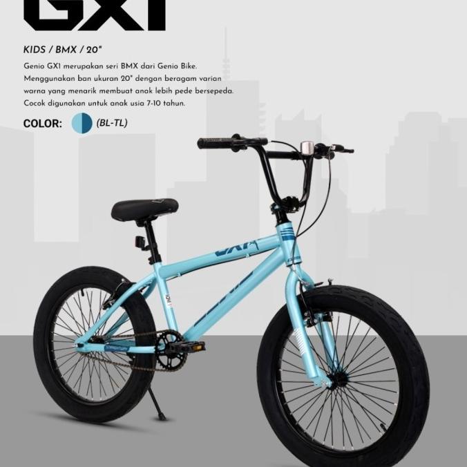 Sepeda Bmx 20 Inch Genio Gx 1 Gx1 Gx01Sepeda Anak Laki #Original