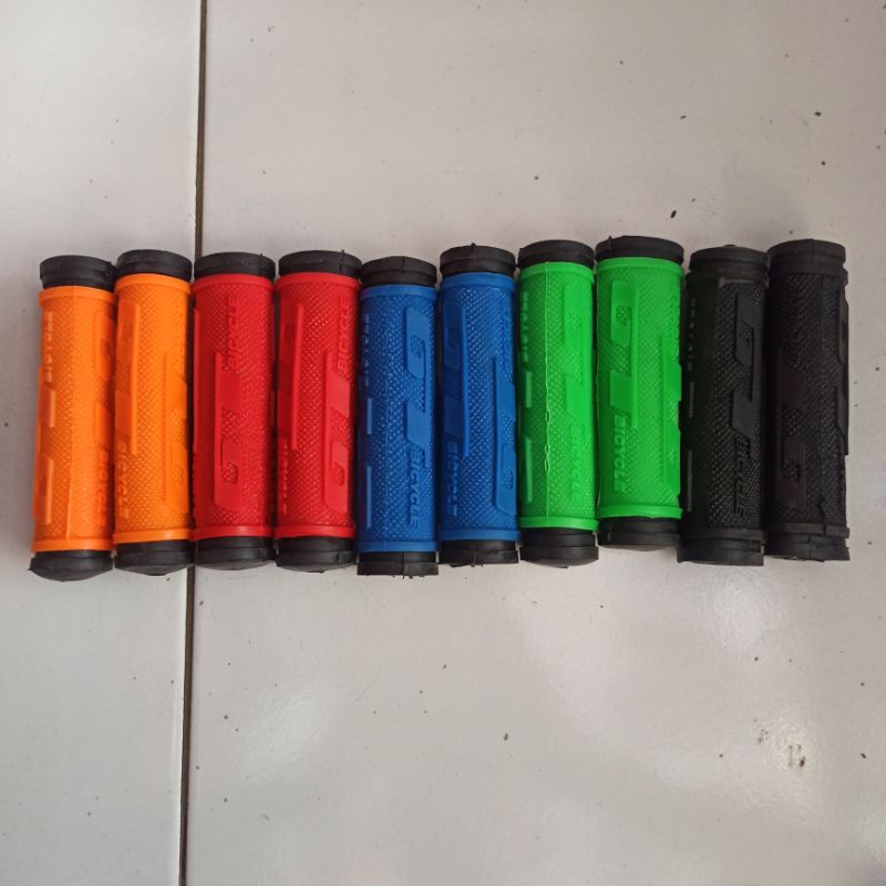 Handfat Handgrip GT Warna sepeda MTB MINION Lipat FIXIE Lowrider biru merah orange hijau hitam