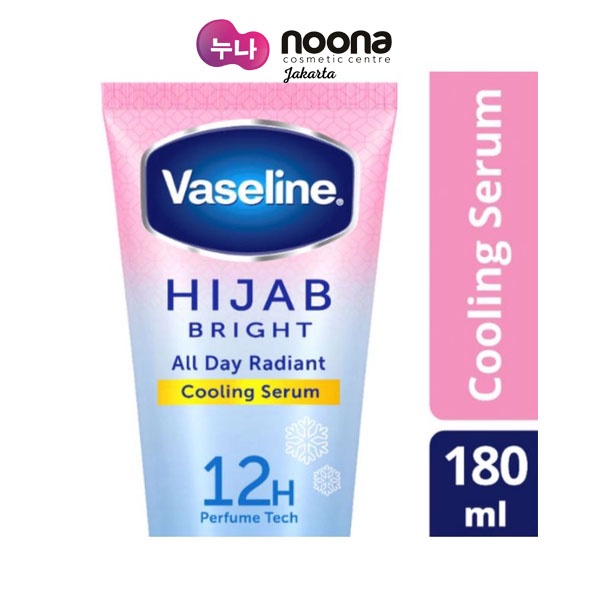 VASELINE HIJAB BRIGHT ALL DAY RADIANT COOLING SERUM 180ML -NJ
