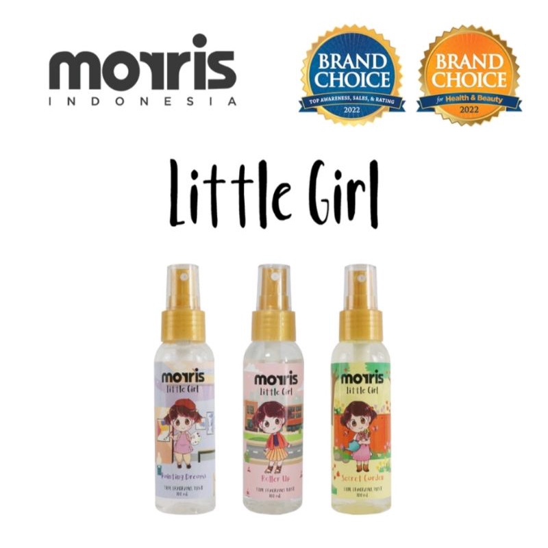 Morris Parfum Anak Cewek Little Girls Body Mist Spray 200 ml.