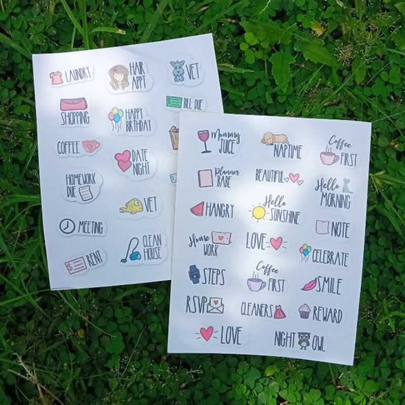 

#04 stiker aesthetic 1 set