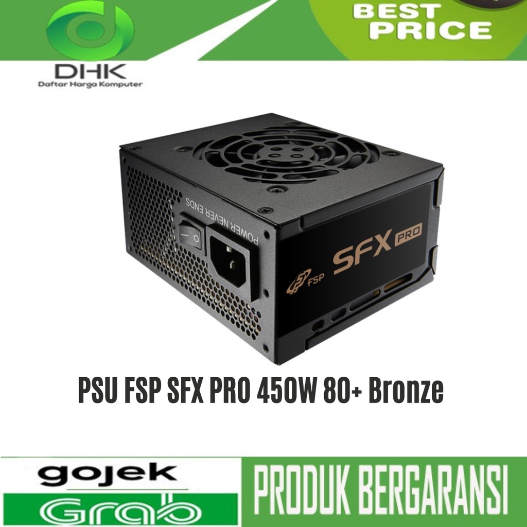 PSU FSP SFX PRO 450W 80+ BRONZE - Mini iTX