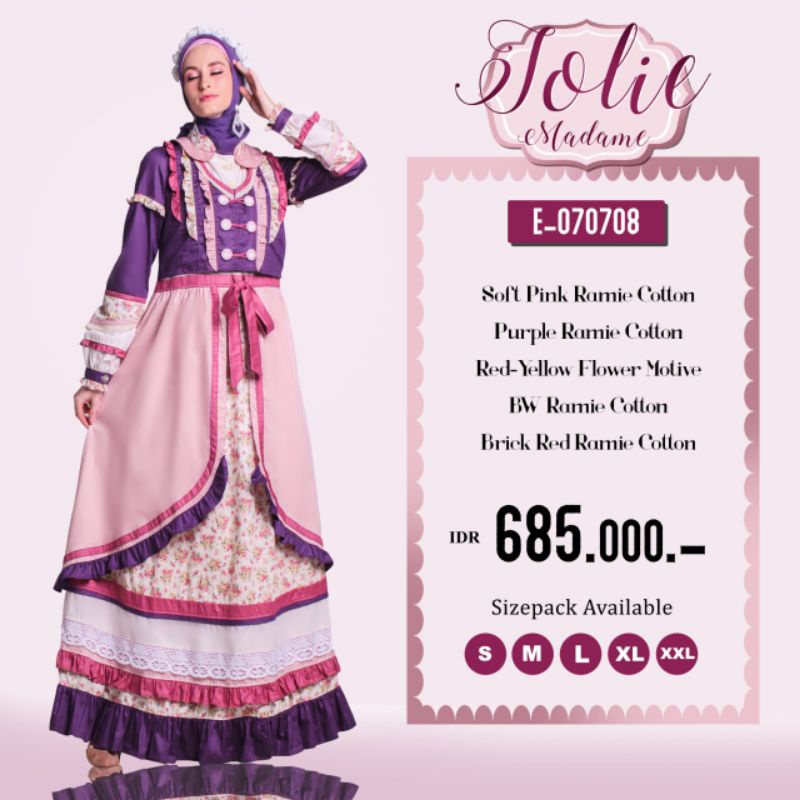(COD) New Gamis Esme E-070708