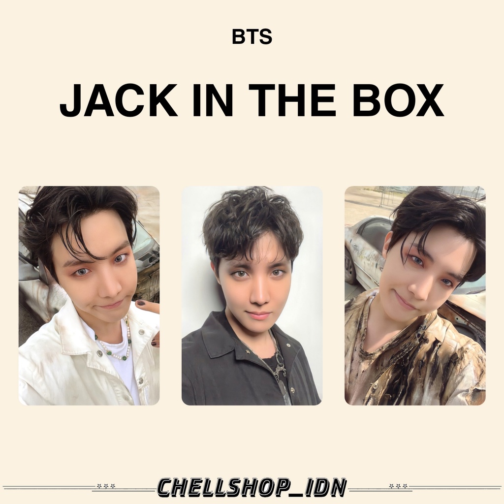 PHOTOCARD JHOPE BTS JACK IN THE BOX