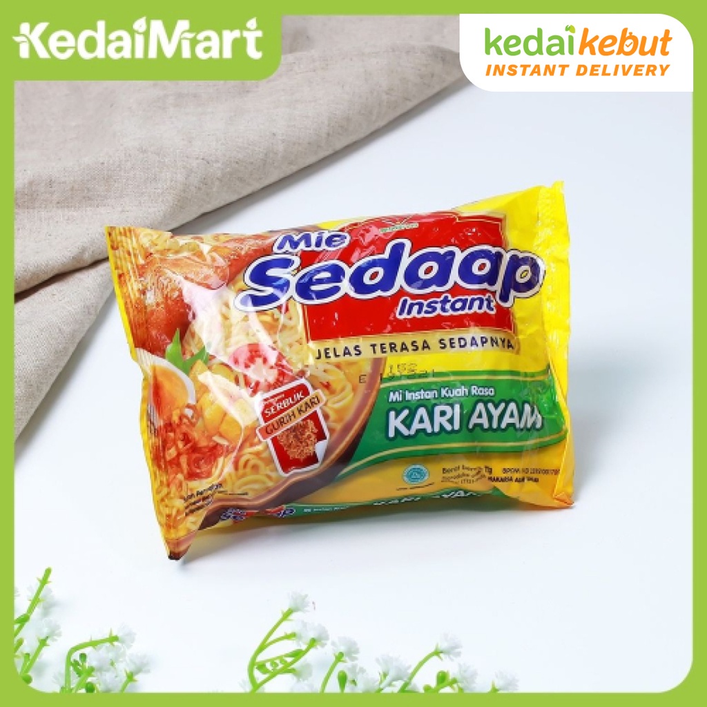 

Mie Sedap Mie Instant Kari Pcs