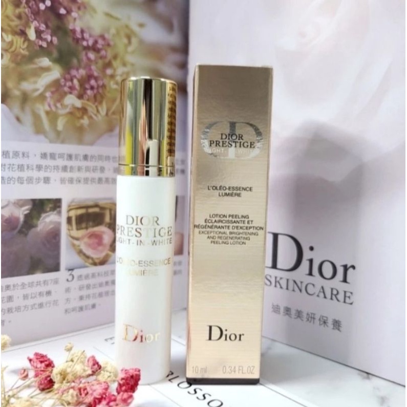 Dior Prestige Light In White L'oleo Essence Lumiere Lotion Peeling 10ml