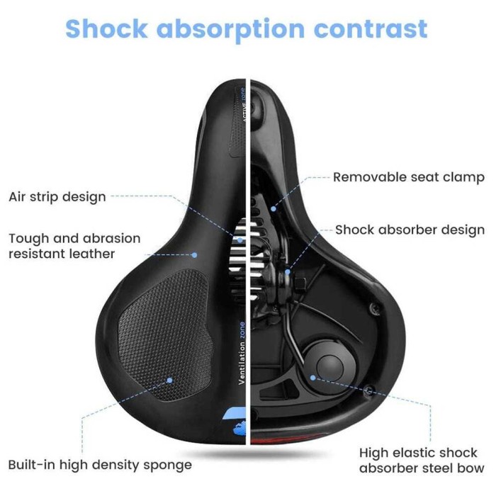 SADEL JOK SEPEDA PER MTB SELI BIKE SADDLE EMPUK MEMORY FOAM ASIENTO / SADEL JOK SEPEDA PER MTB