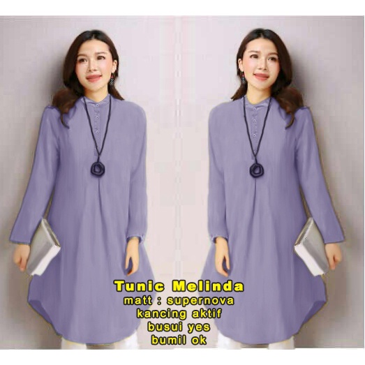 CTN Baju atasan Tunic MELINDA jumbo best seller